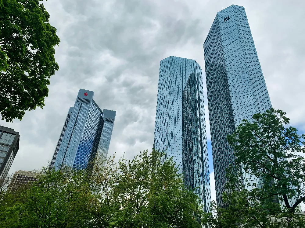 高清摄影 城市景观 摩天大楼 现代建筑 都市风光 商务中心 现代都市天际线