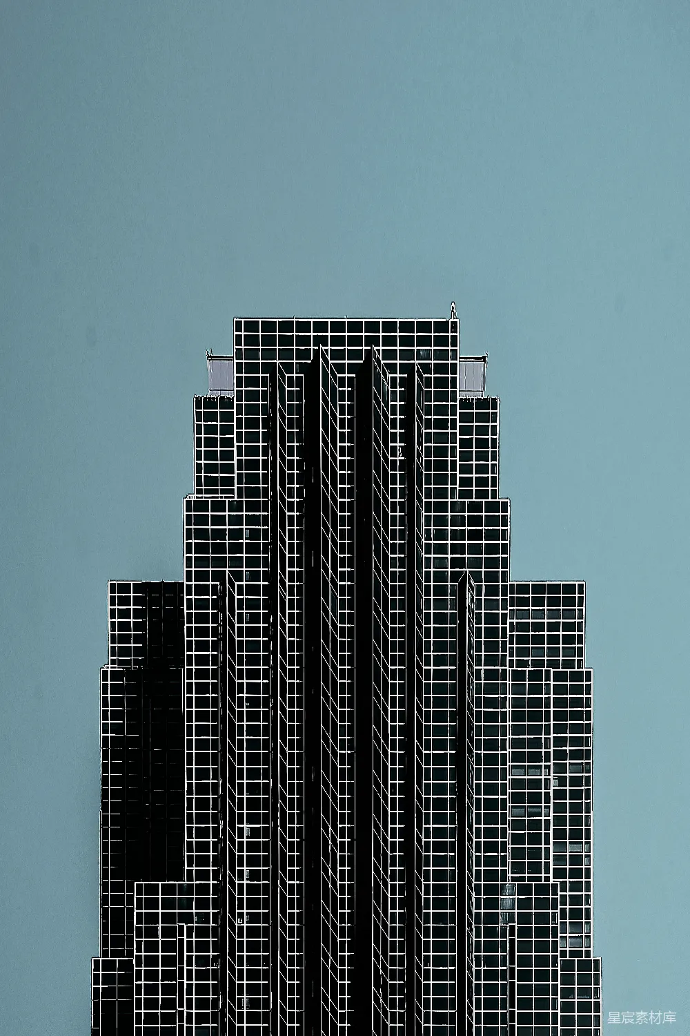 高清摄影 建筑 都市 线条 几何 城市 现代建筑群