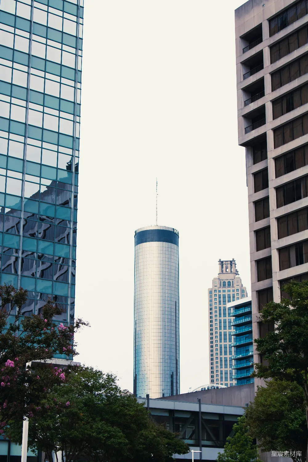 高清摄影 城市 摩天大楼 都市 建筑 景观 现代城市天际线