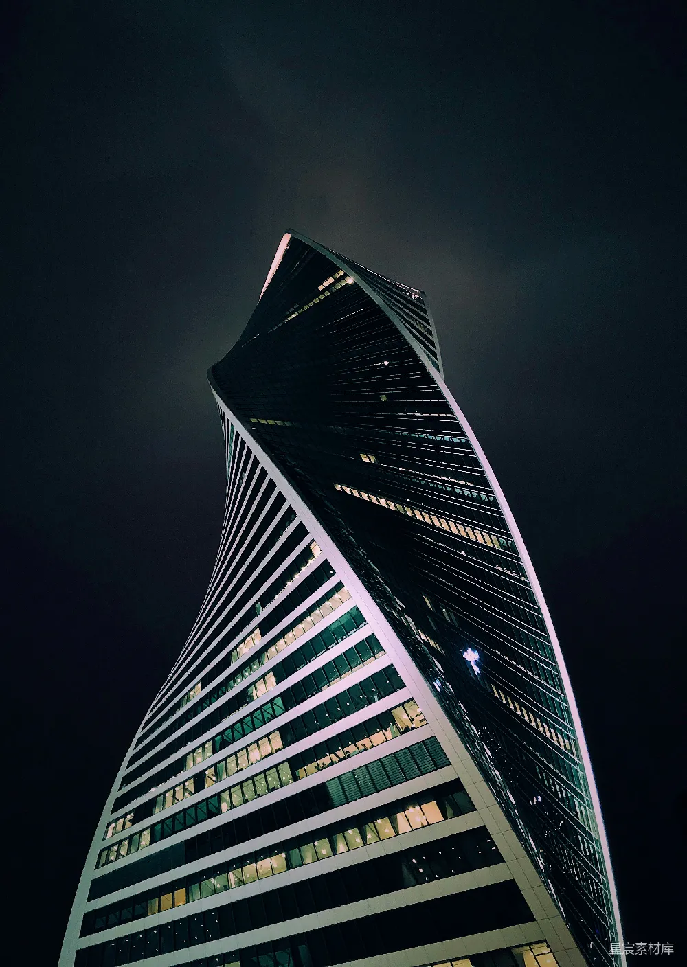高清摄影 摩天大楼 建筑 现代 夜景 城市 摩天大楼夜景
