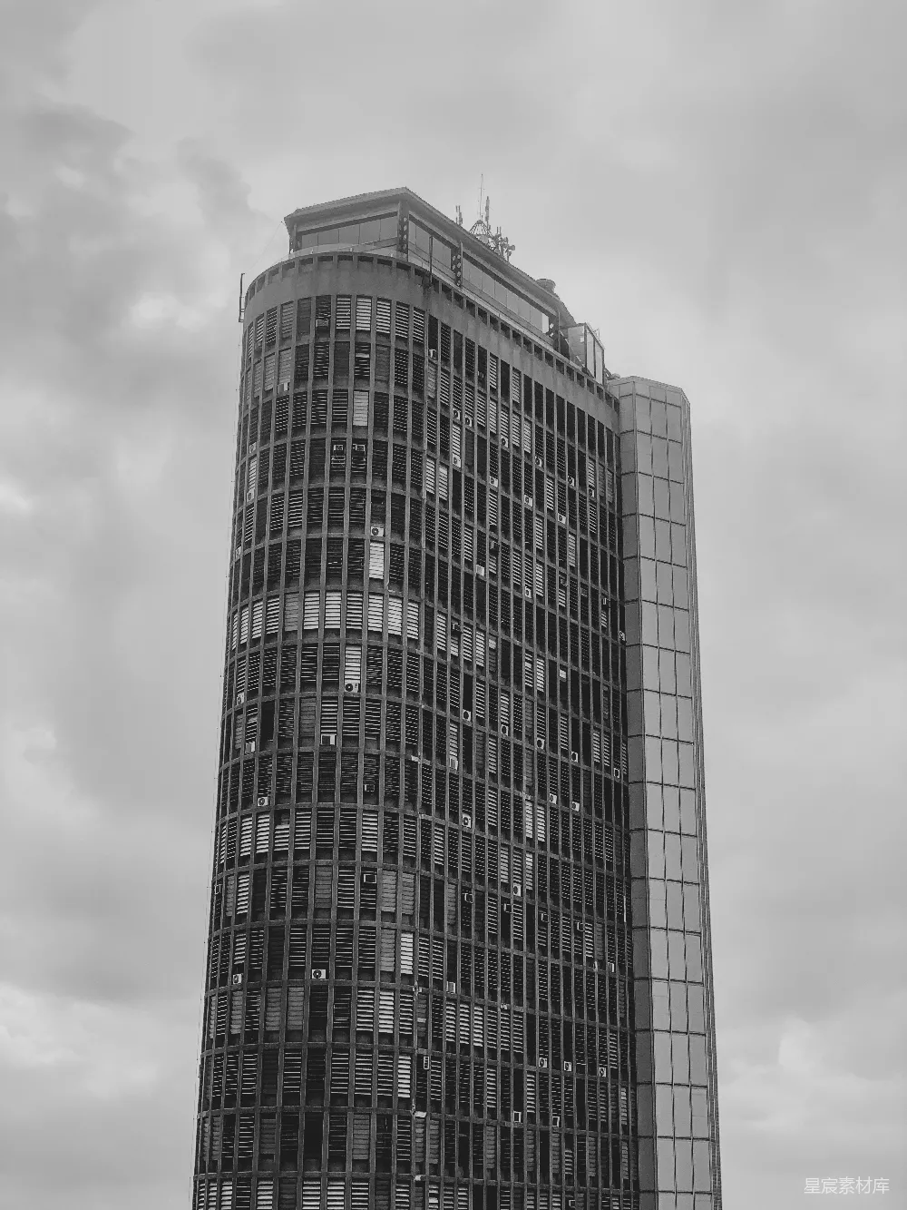高清摄影 建筑 城市 现代 黑白色调 城市景观 现代高楼大厦