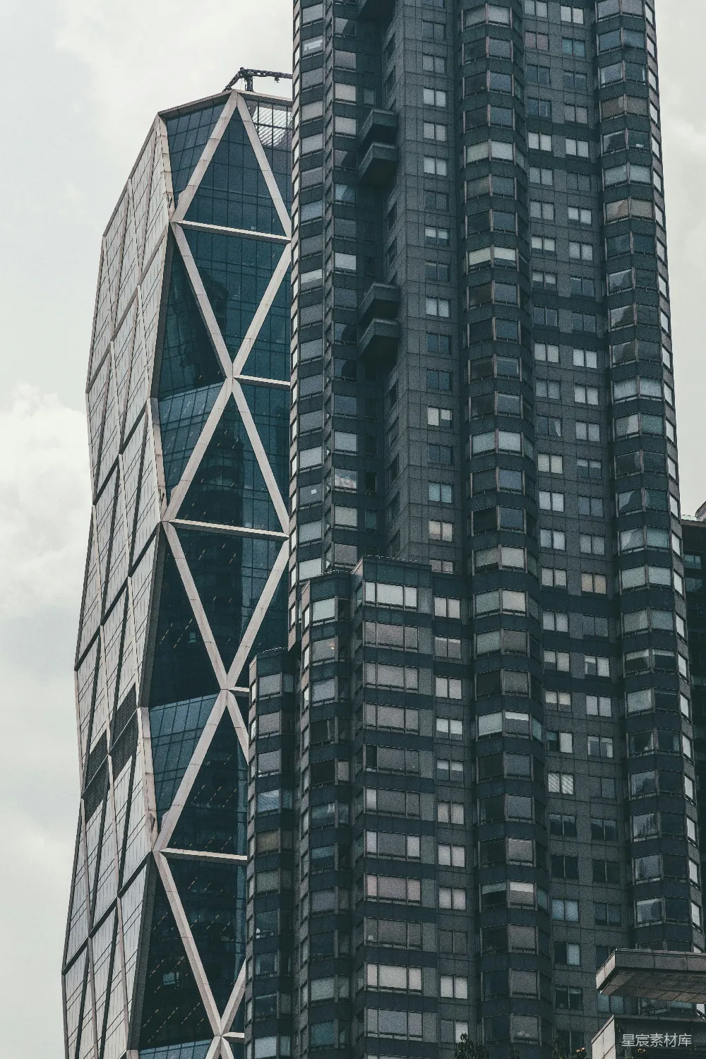 高清摄影 城市景观 建筑设计 摩天大楼 几何图案 都市风貌 现代都市的几何建筑
