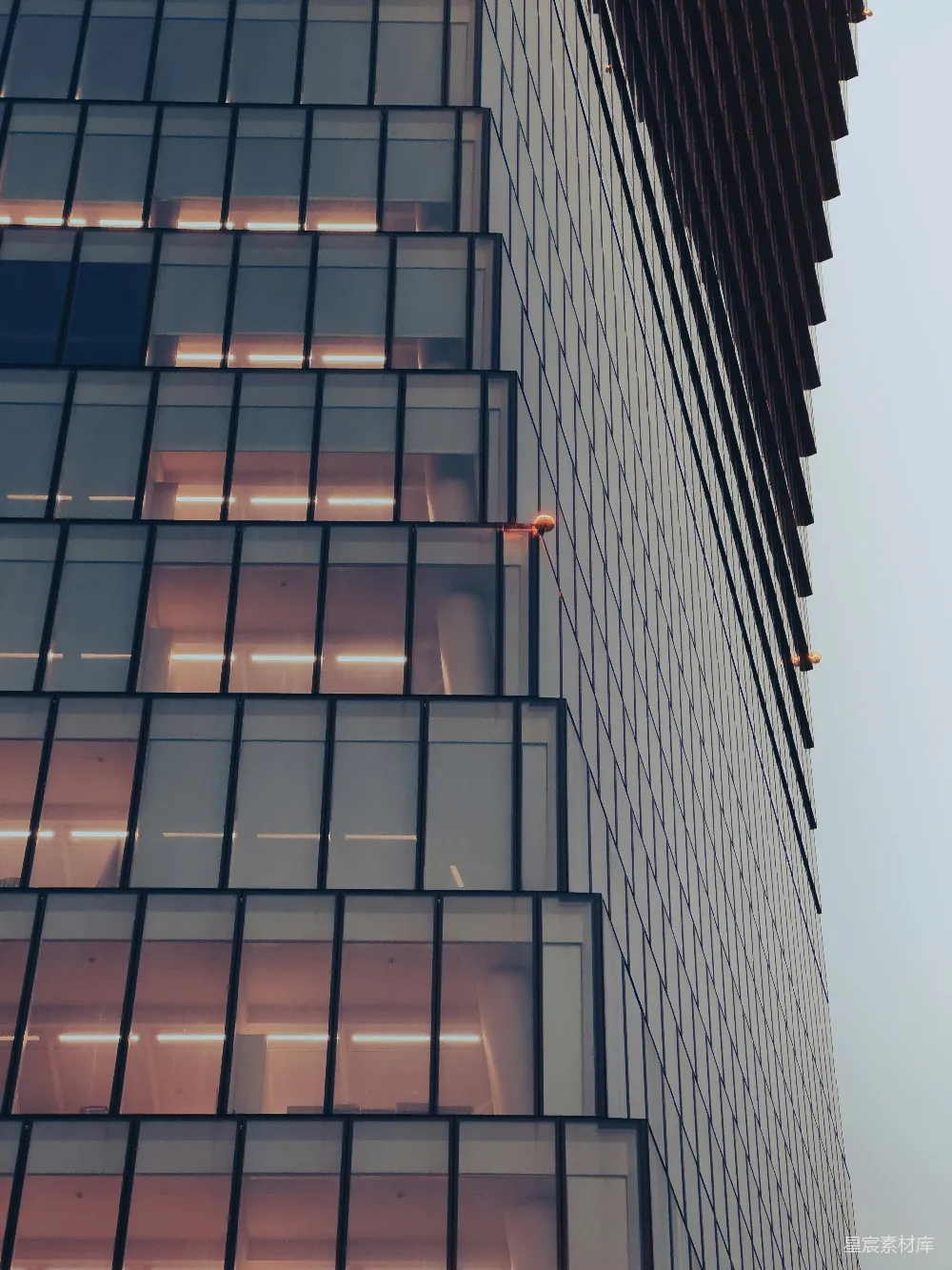 高清摄影 摩天大楼 现代建筑 城市景观 城市天际线 建筑细节 现代摩天大楼的光影