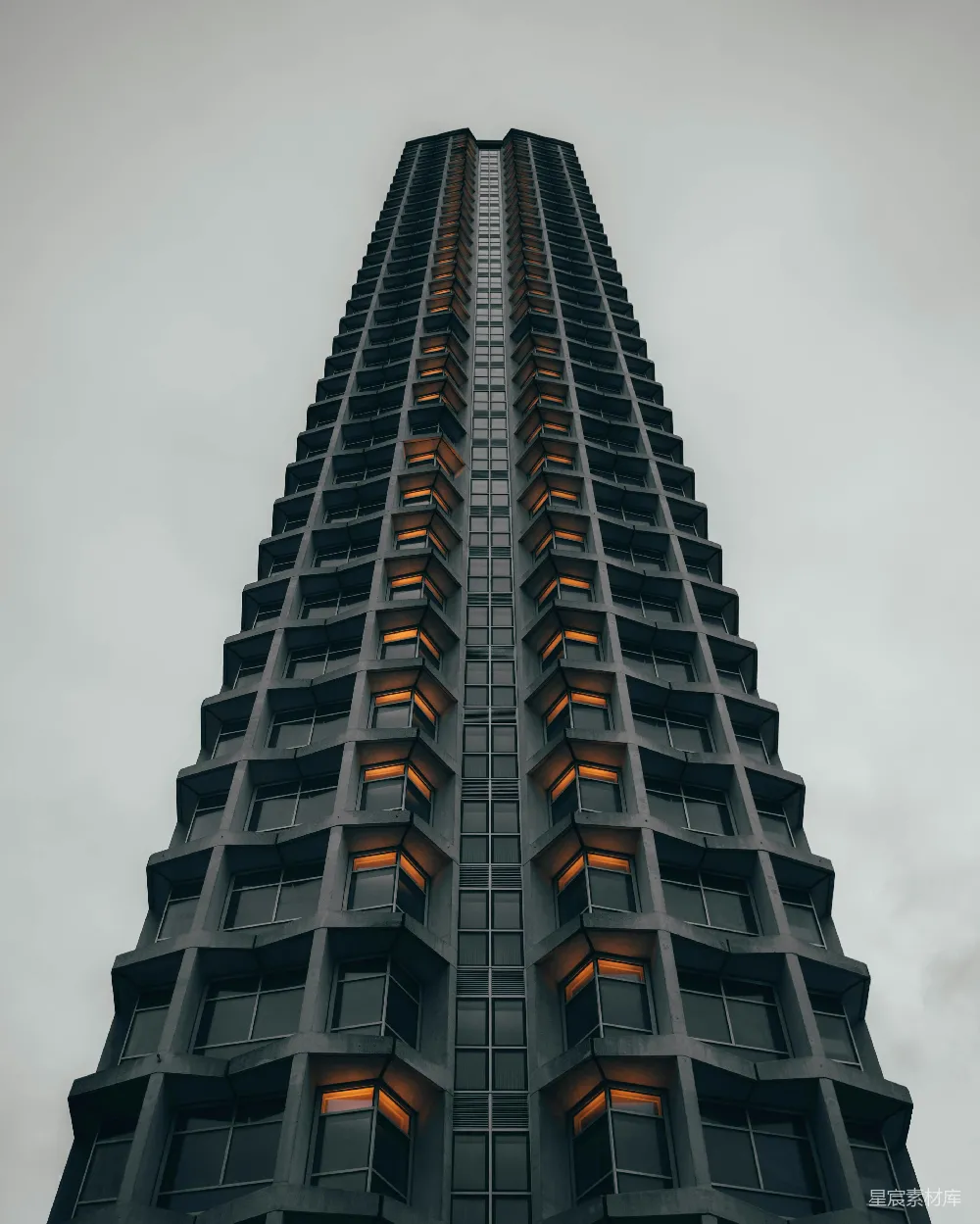 高清摄影 建筑 现代 城市 都市 结构 现代塔楼的剪影