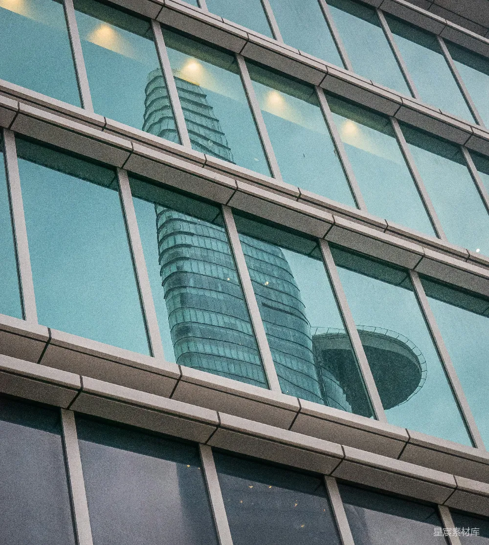 高清摄影 建筑 反射 都市 现代 城市 高楼大厦的倒影