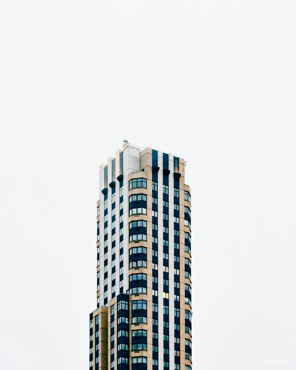 高清摄影 摩天大楼 建筑 城市 现代 都市 摩天大楼的侧面视图
