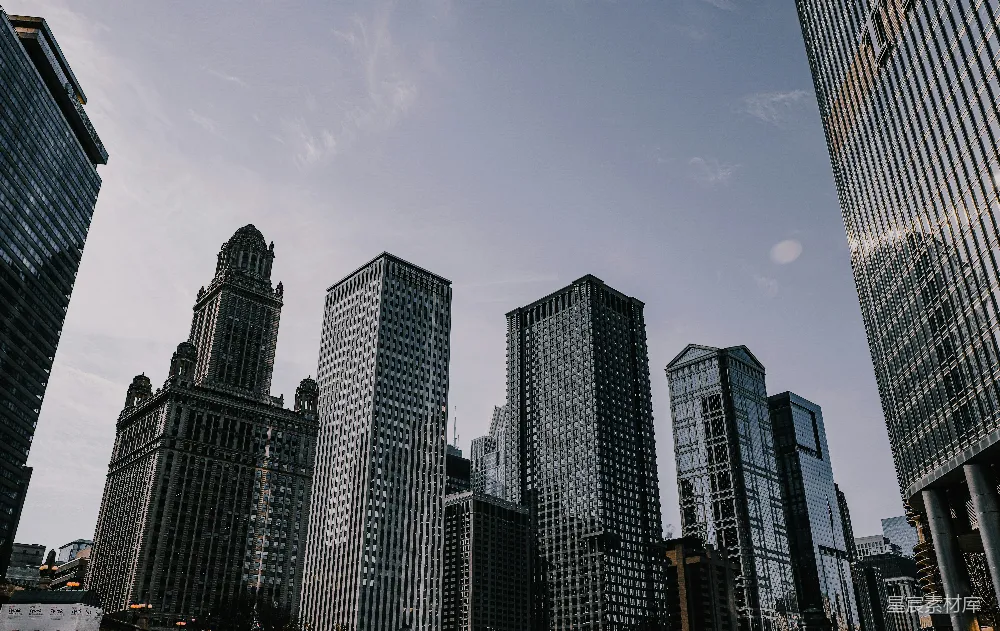 高清摄影 城市 建筑 摩天大楼 都市风景 天际线 现代都市的天际线