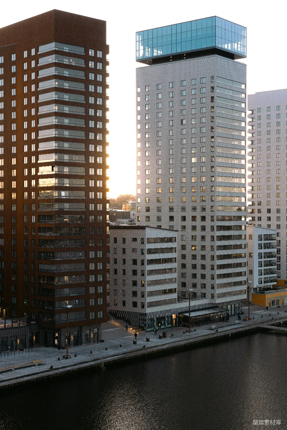 高清摄影 城市 建筑 都市 现代 天际线 现代城市天际线
