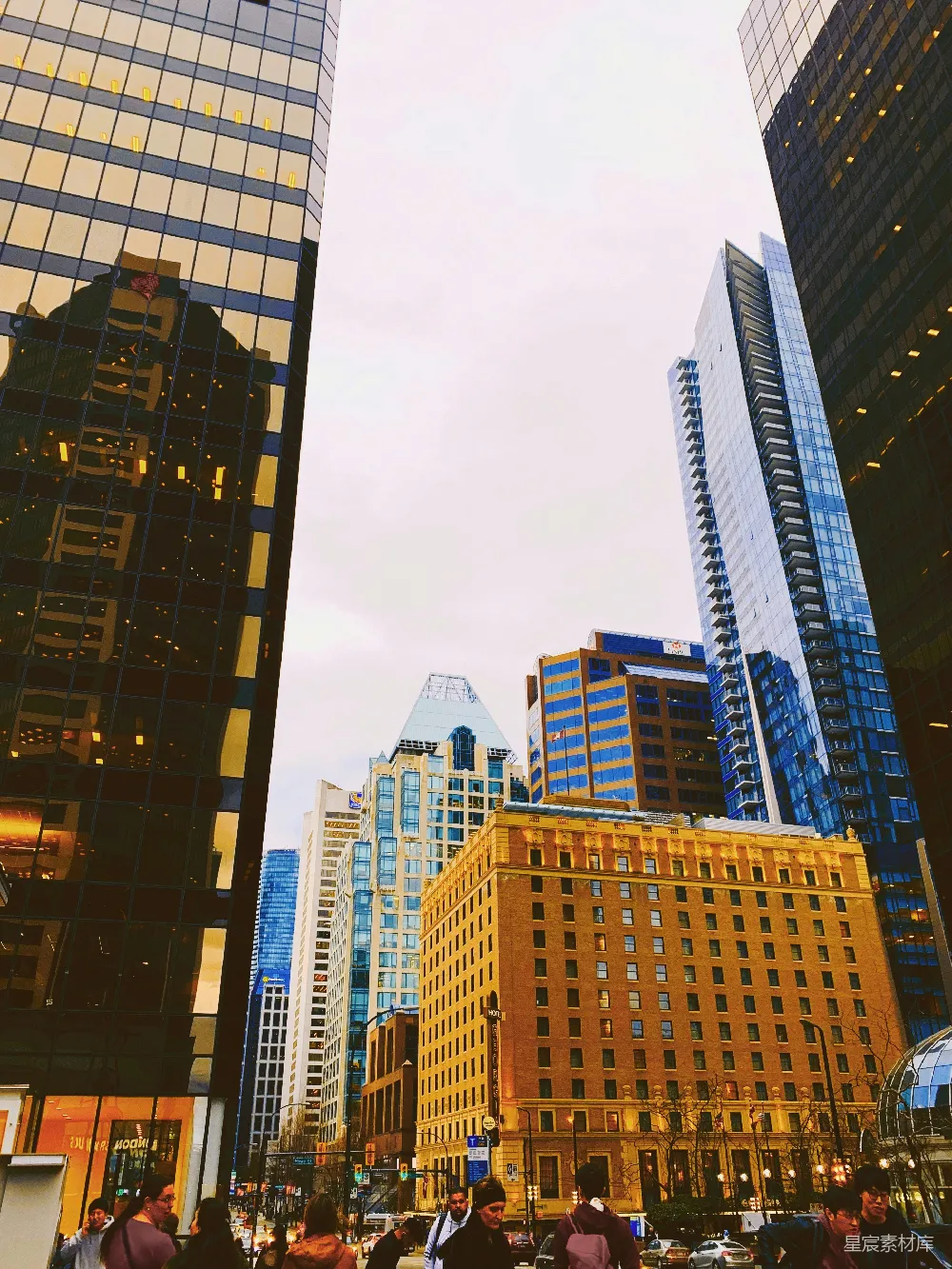 高清摄影 城市 摩天大楼 现代 都市 建筑 摩天大楼中的城市风景
