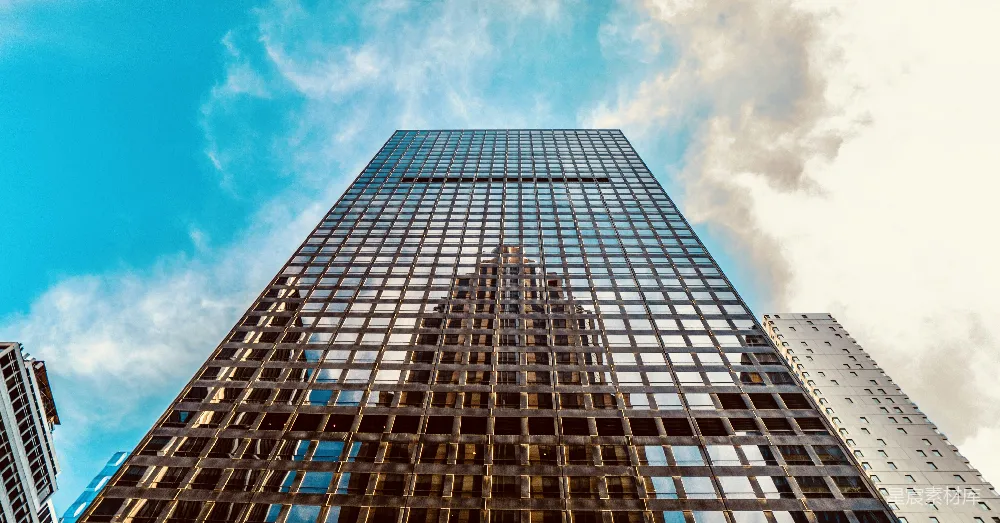 高清摄影 摩天大楼 现代建筑 城市景观 建筑艺术 城市风光 摩天大楼与蓝天