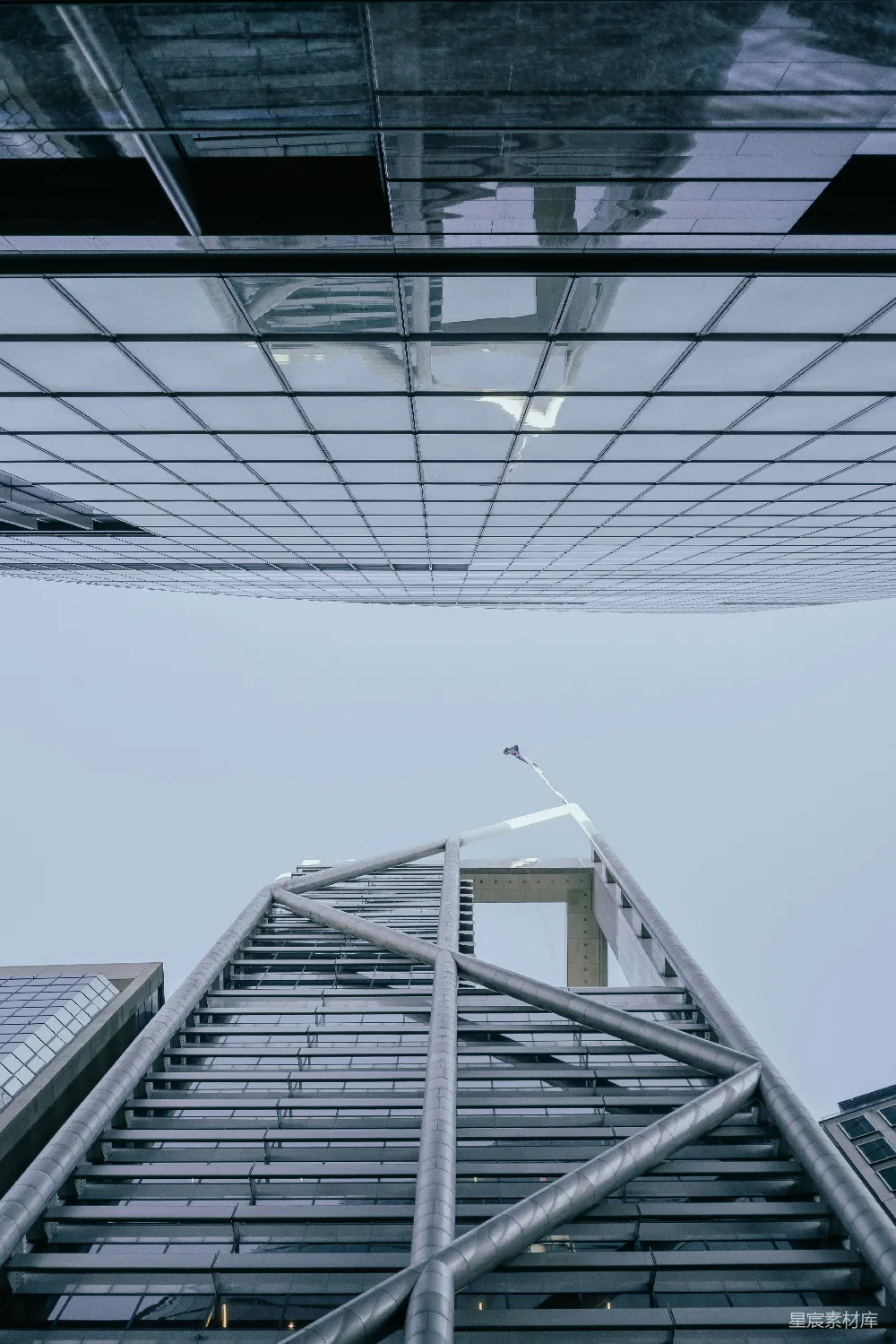 高清摄影 城市 建筑 现代 摩天大楼 城市景观 现代摩天大楼俯视图