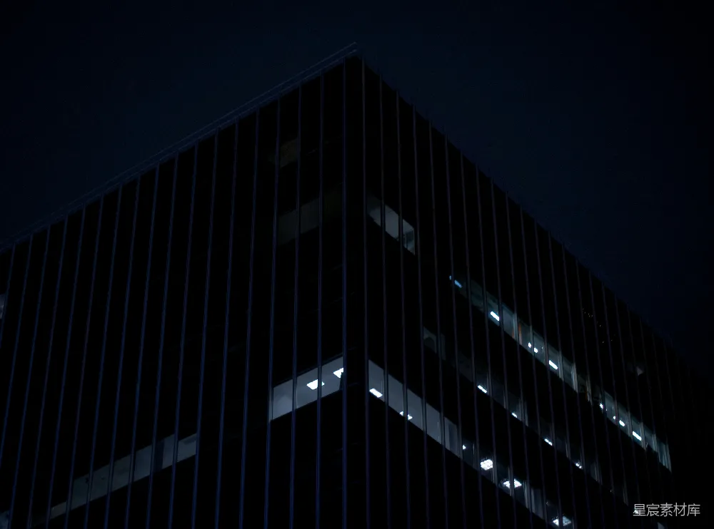 高清摄影 夜景 摩天大楼 建筑 城市 都市 夜幕下的摩天大楼