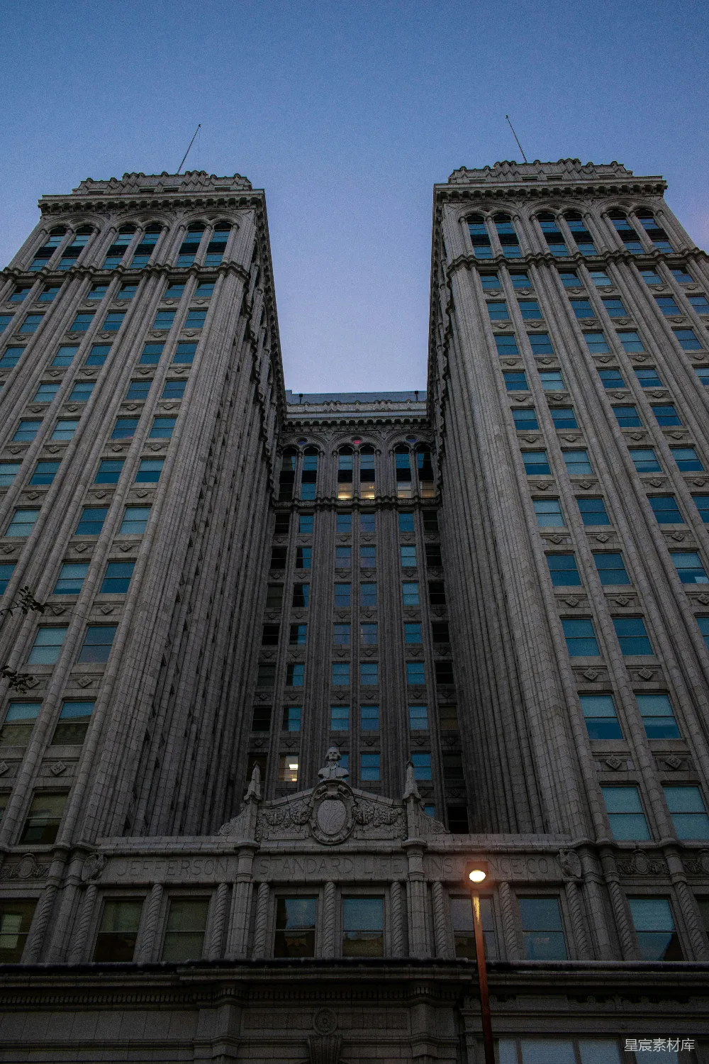 高清摄影 建筑 摩天大楼 历史建筑 城市景观 经典建筑 杰斐逊标准人寿保险大楼