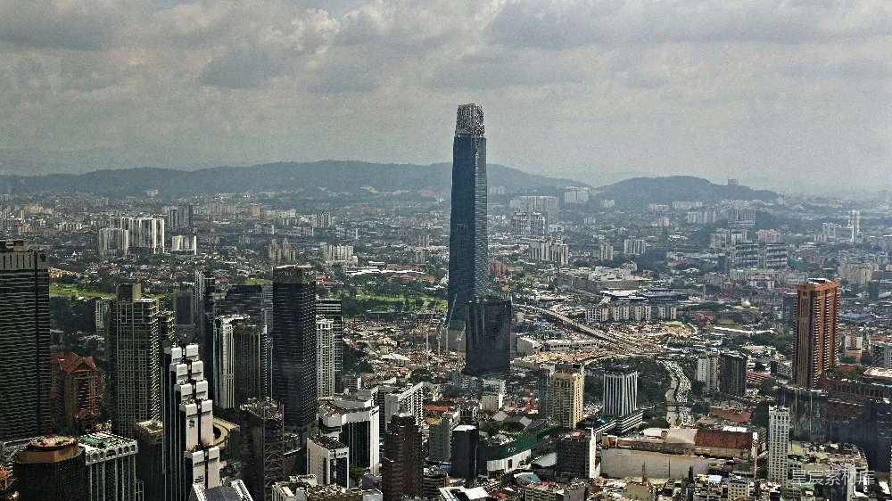 高清摄影 城市景观 高楼大厦 马来西亚 现代建筑 城市规划 吉隆坡天际线与最高建筑