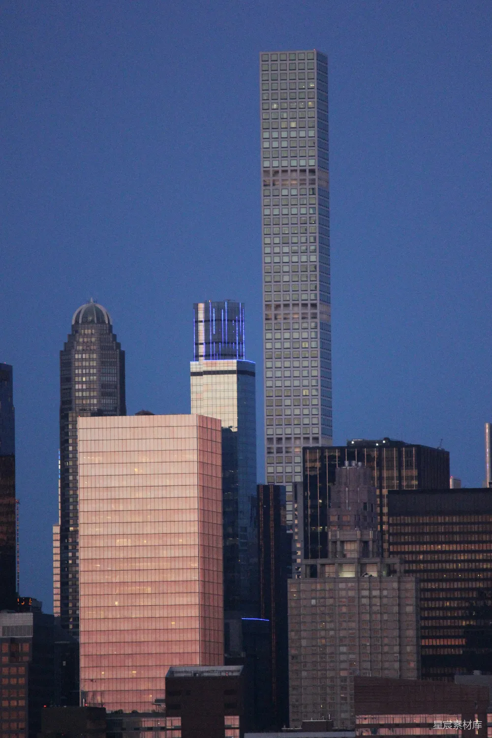 高清摄影 城市 黄昏 摩天大楼 都市景观 现代建筑 黄昏时的城市天际线