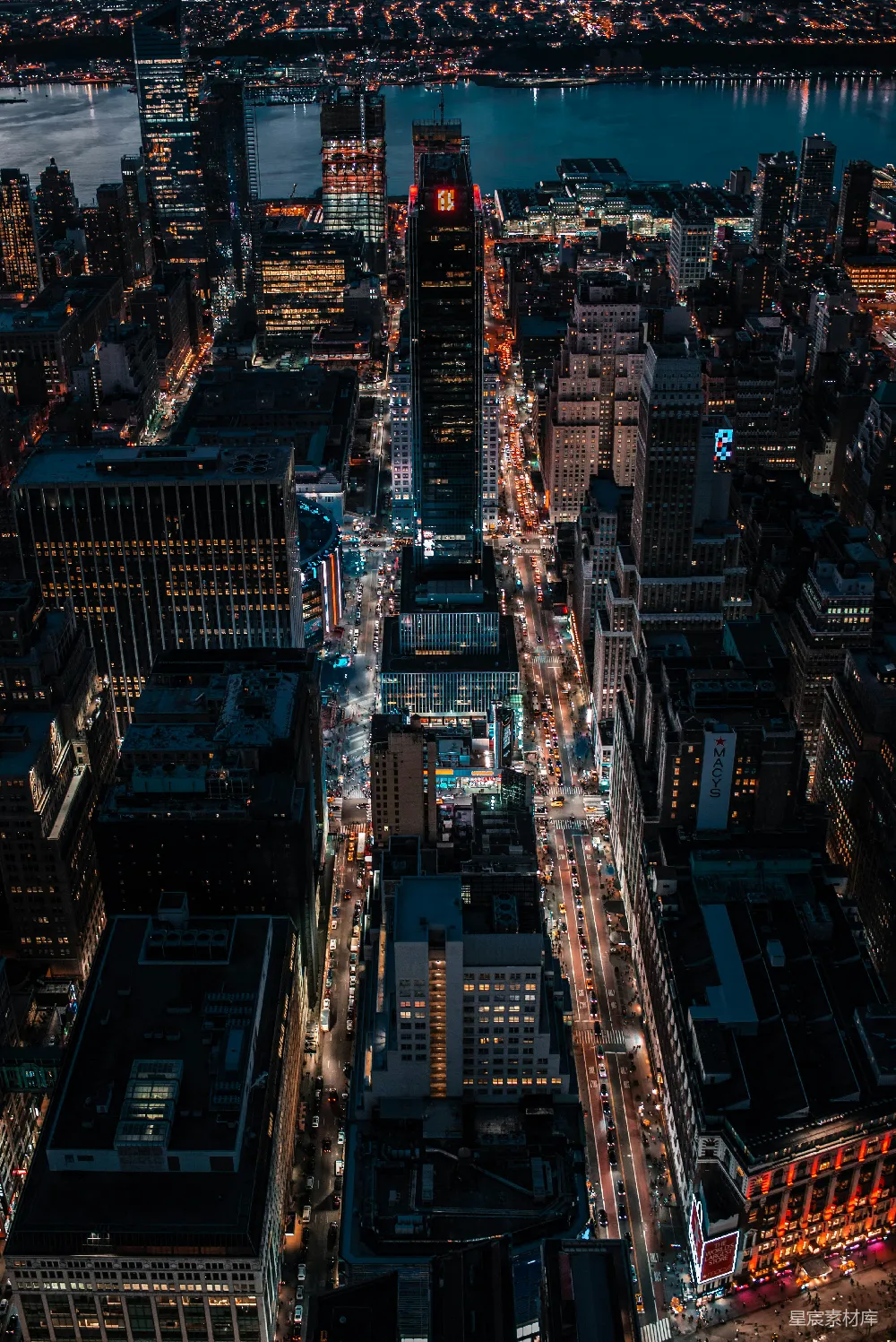 高清摄影 城市夜景 高楼大厦 都市风光 夜间摄影 城市景观 夜幕下的摩天大楼