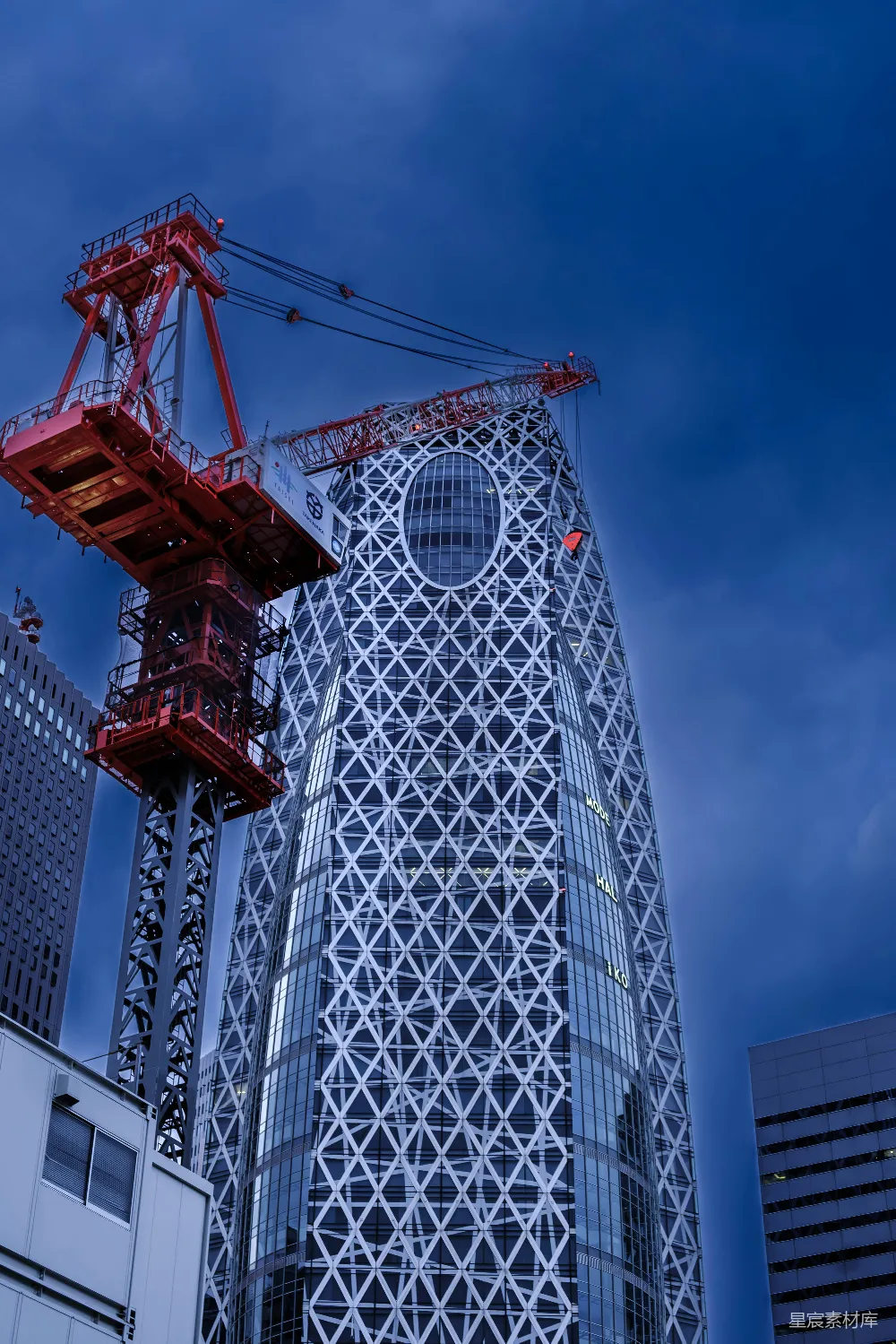 高清摄影 东京 现代建筑 起重机 都市景观 城市设计 东京现代建筑与起重机