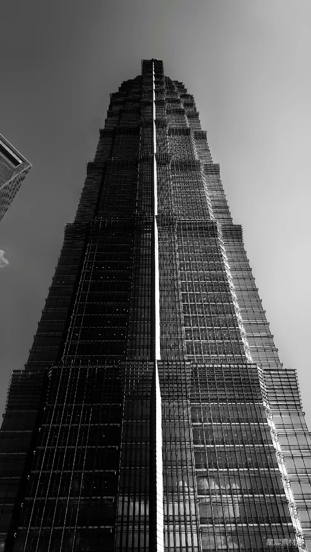 高清摄影 摩天大楼 建筑 黑白摄影 城市景观 现代建筑 摩天大楼的黑白剪影