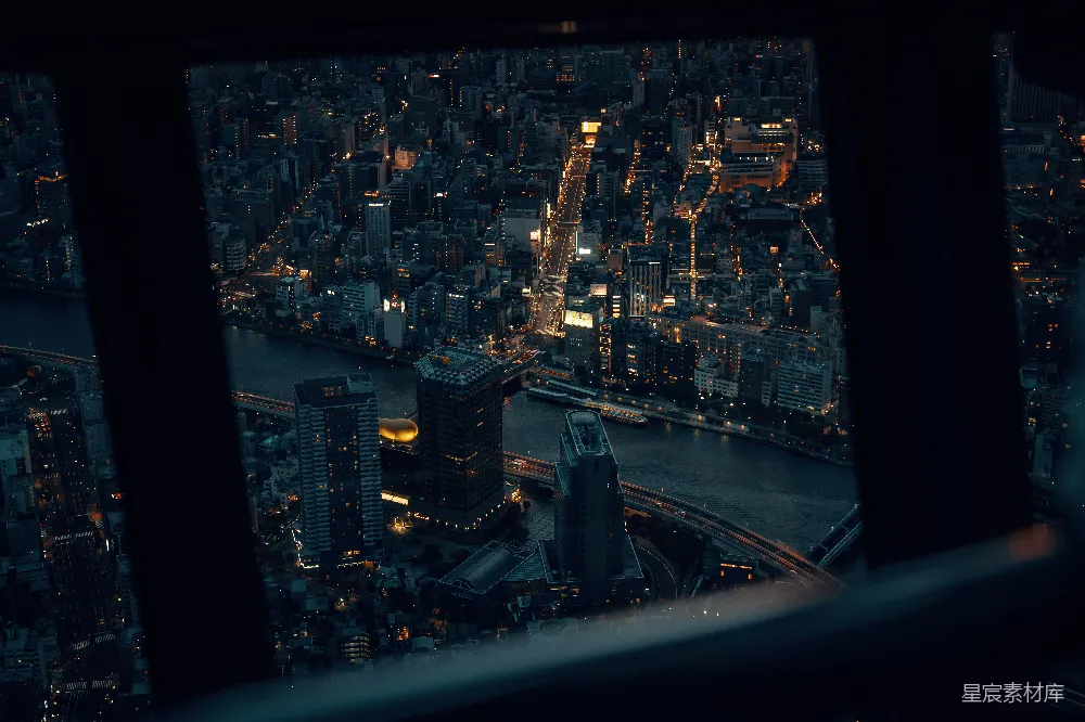 高清摄影 城市夜景 都市风光 东京 夜景 建筑 夜幕下的东京
