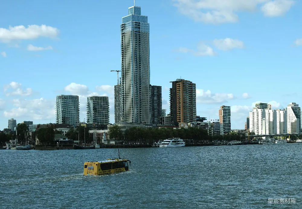 高清摄影 城市 现代建筑 河流 旅游 休闲 现代城市的水岸风光