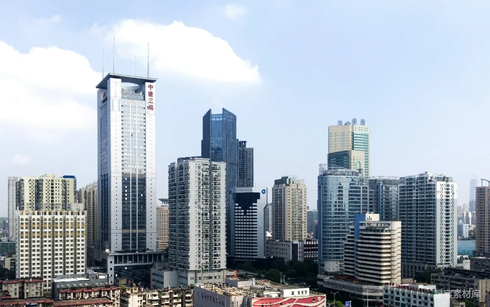 高清摄影 城市 建筑 摩天大楼 都市风景 商务 现代都市天际线