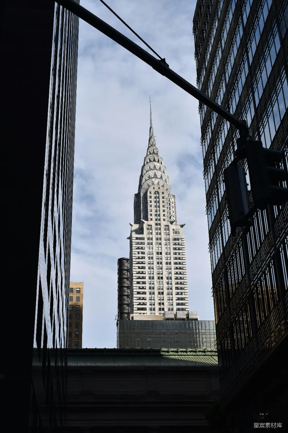 高清摄影 摩天大楼 纽约 帝国大厦 城市景观 建筑美学 帝国大厦视角下的摩天大楼