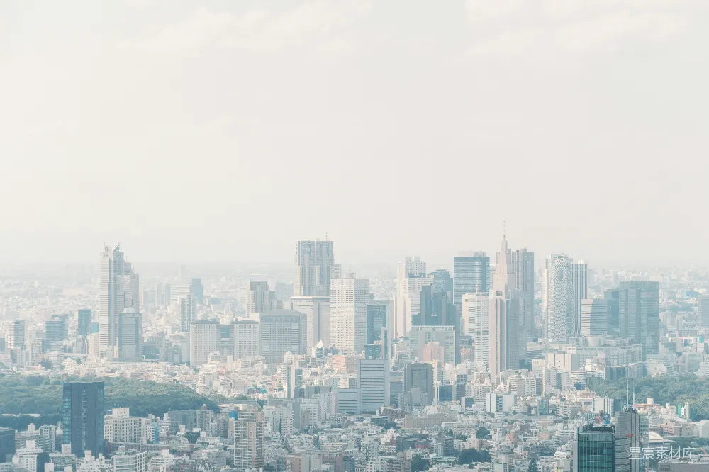 高清摄影 城市景观 都市天际线 日本 现代建筑 城市风光 东京都市天际线
