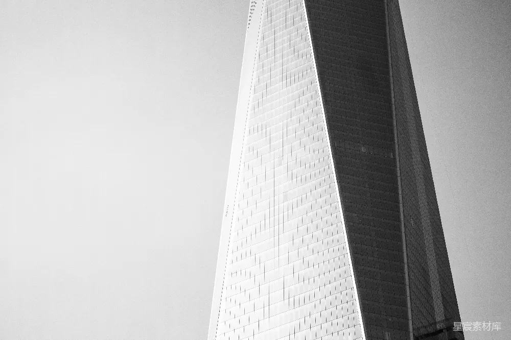 高清摄影 黑白摄影 建筑 城市景观 现代感 几何线条 现代都市的建筑美学