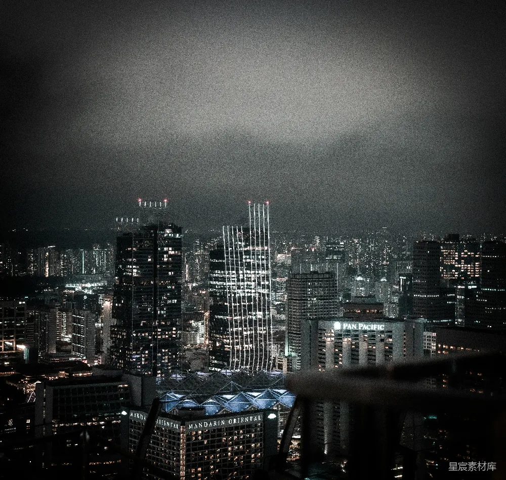 高清摄影 城市夜景 建筑剪影 现代化都市 都市风光 夜景摄影 夜幕下的城市剪影
