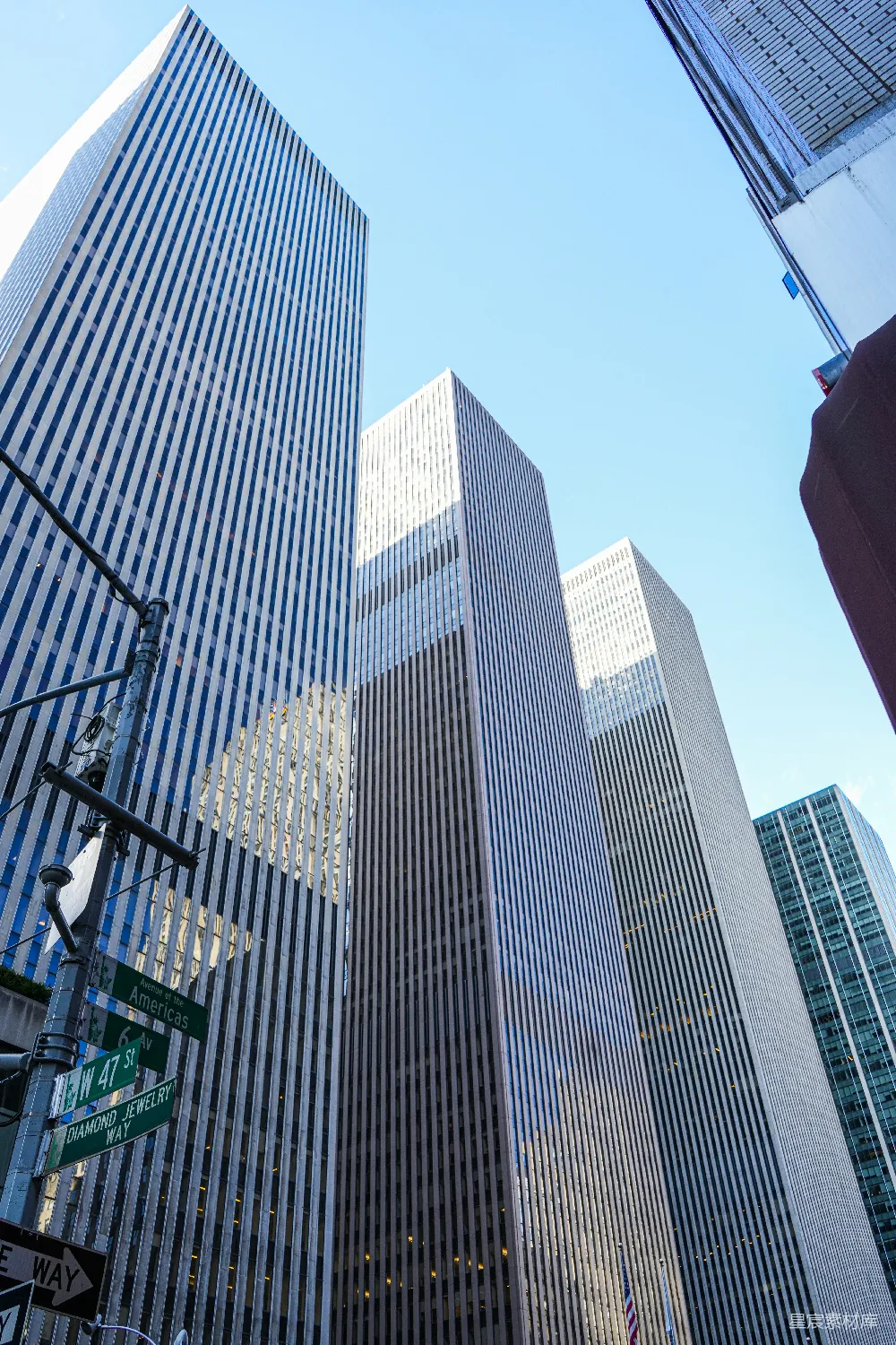 高清摄影 摩天大楼 城市景观 都市风光 纽约 现代建筑 纽约摩天大楼俯瞰