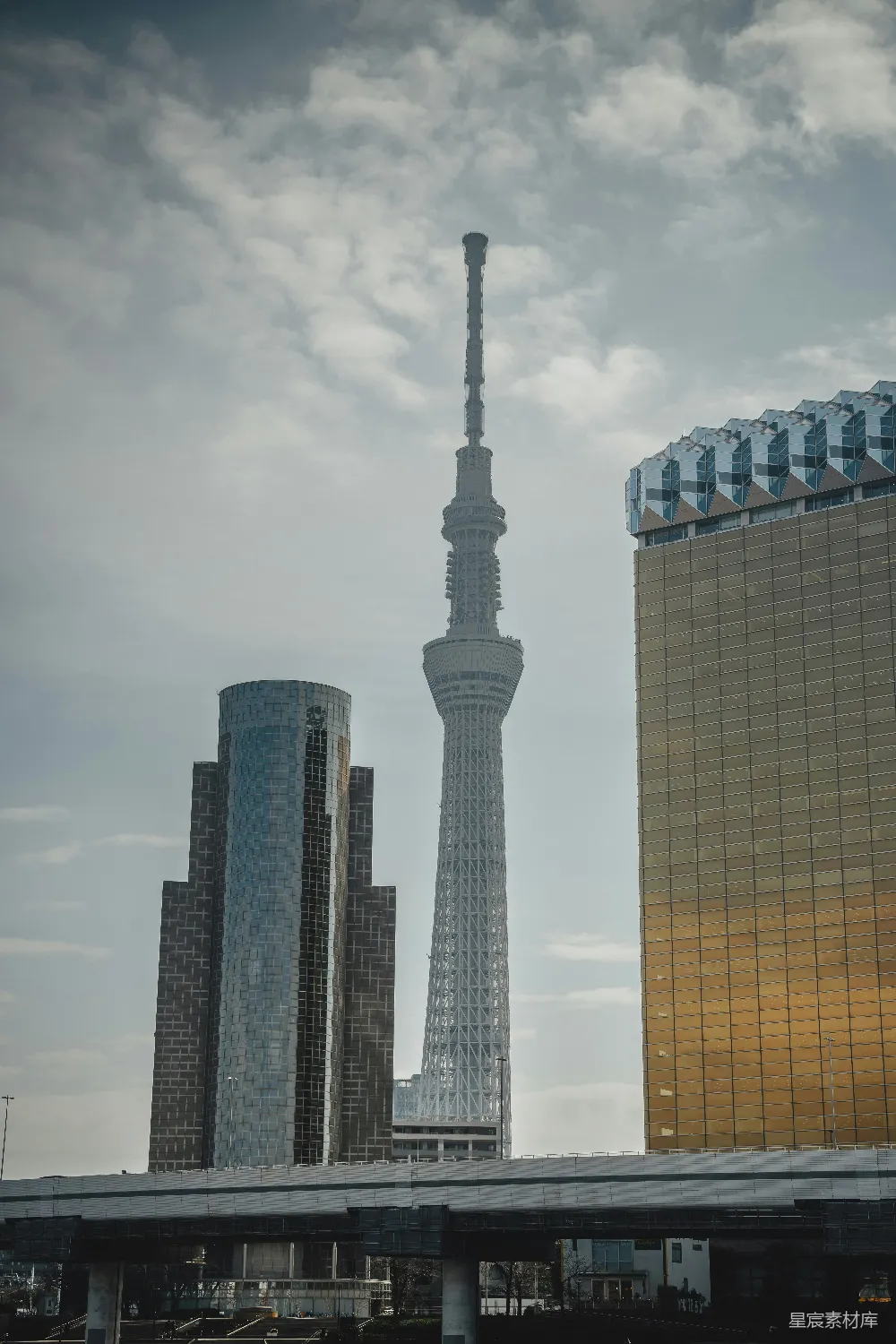 高清摄影 东京 城市景观 摩天大楼 现代建筑 日本 东京晴空塔与摩天大楼