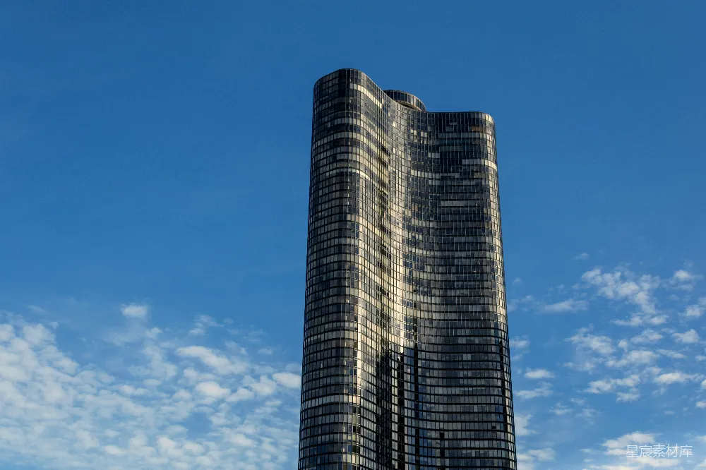 高清摄影 摩天大楼 现代建筑 城市景观 建筑艺术 天空 摩天大楼与蓝天