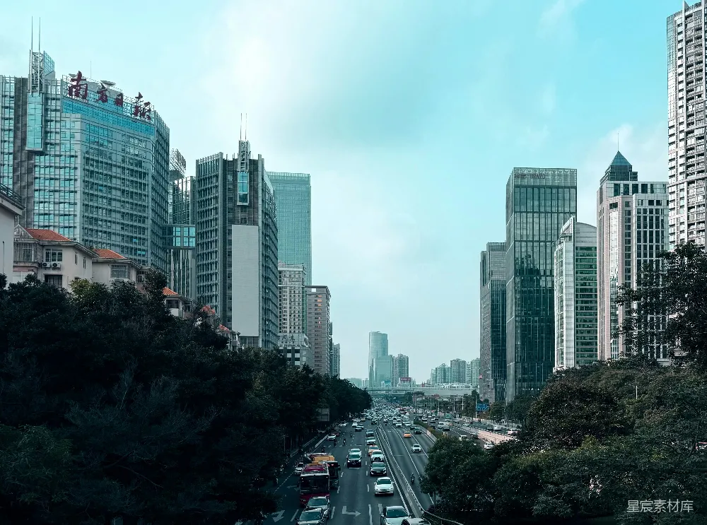 高清摄影 城市风光 现代建筑 交通繁忙 都市生活 都市景观 城市天际线与繁华街道