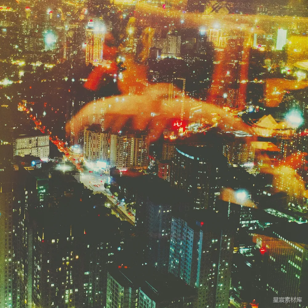 高清摄影 城市夜景 烟火 城市风光 都市生活 夜景 夜幕下的城市：烟火与璀璨