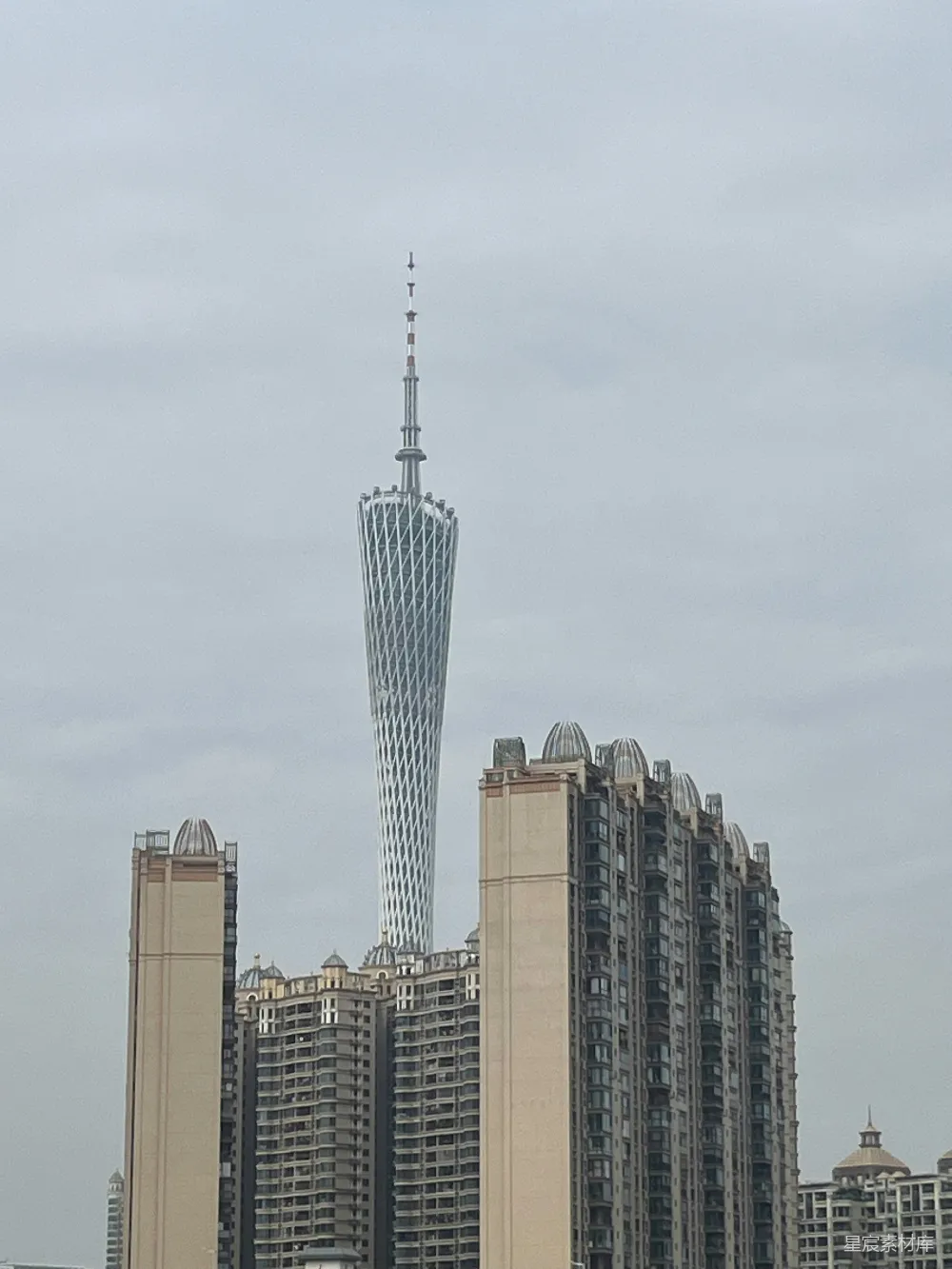 高清摄影 广州 城市天际线 现代建筑 地标 都市风光 广州塔与城市天际线