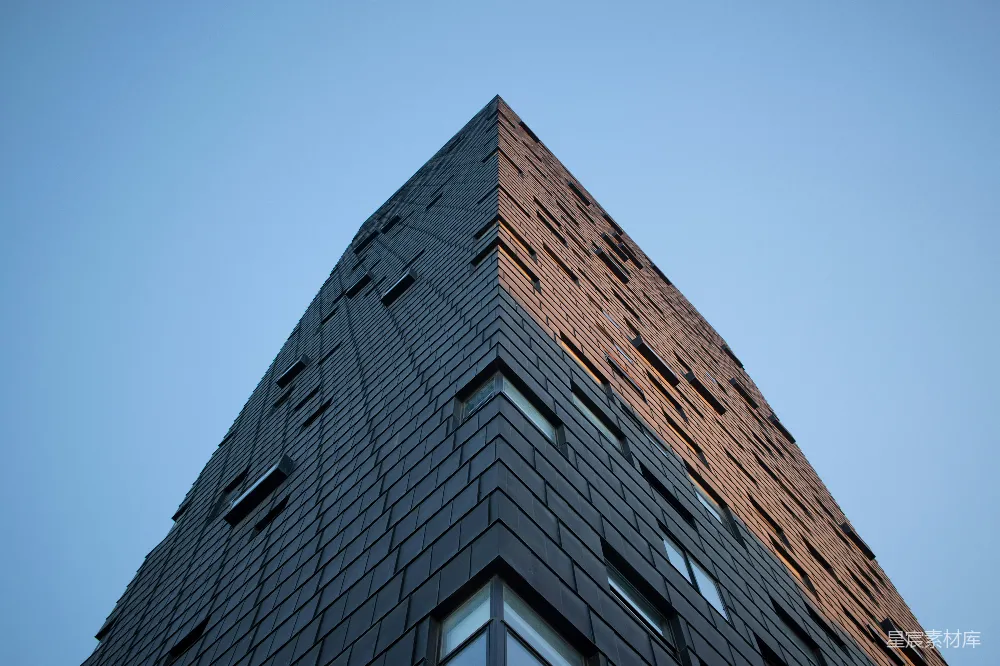 高清摄影 建筑 现代 城市 视角 几何 现代化高楼视角