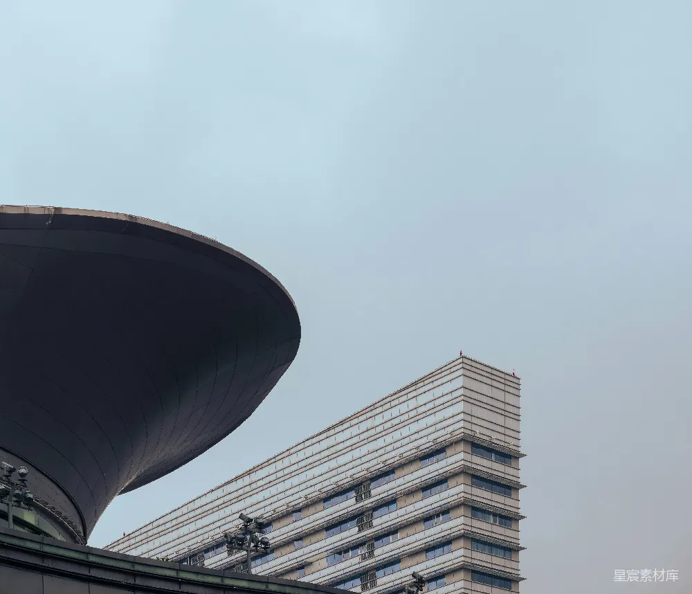高清摄影 现代建筑 几何线条 城市景观 建筑美学 城市规划 现代建筑的对比与和谐