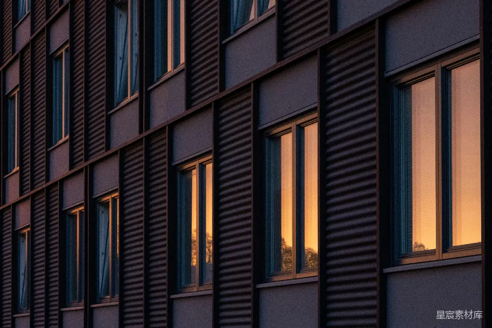高清摄影 建筑 夕阳 城市 日落 建筑美学 夕阳下的建筑立面