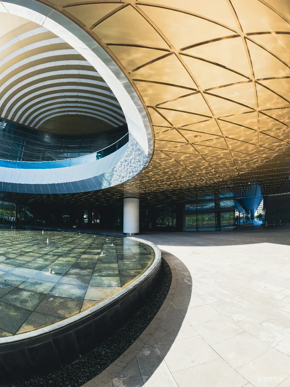 高清摄影 现代建筑 光影效果 城市景观 几何线条 都市生活 现代建筑的光影交错