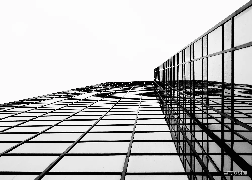 高清摄影 黑白摄影 建筑美学 几何线条 现代风格 城市景观 现代建筑的几何之美