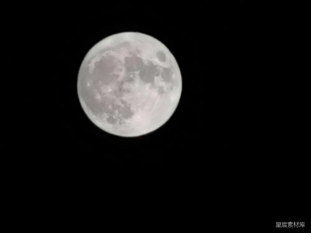 高清摄影 月亮 夜景 自然 宁静 星空 月光下的宁静