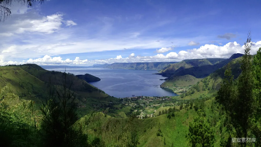 高清摄影 自然风光 湖泊 山脉 户外旅游 风景摄影 壮丽的山湖风光