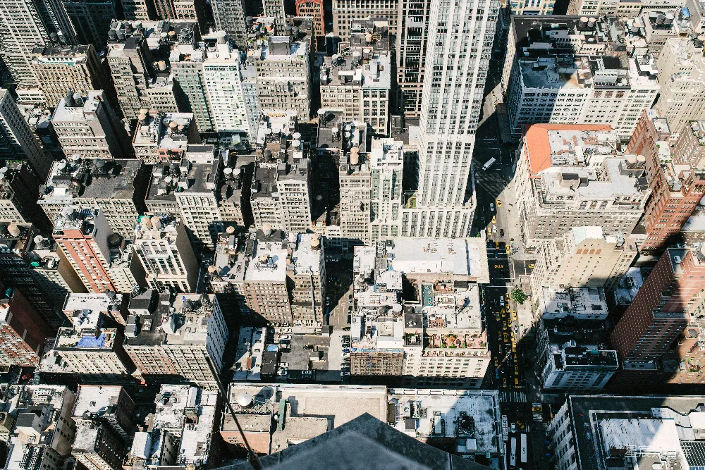 高清摄影 纽约 城市 鸟瞰 高楼 都市 俯瞰纽约城市景观