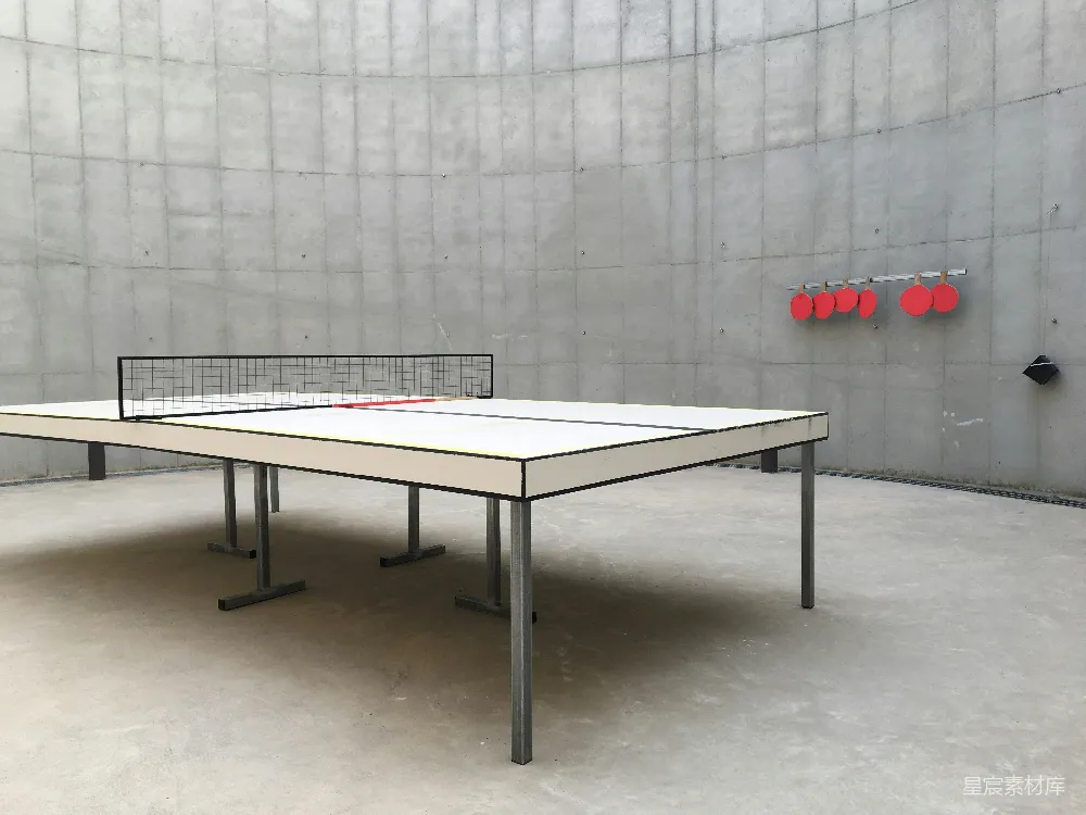 高清摄影 乒乓球桌 简约风格 室内运动 休闲娱乐 室内装饰 简约乒乓球桌