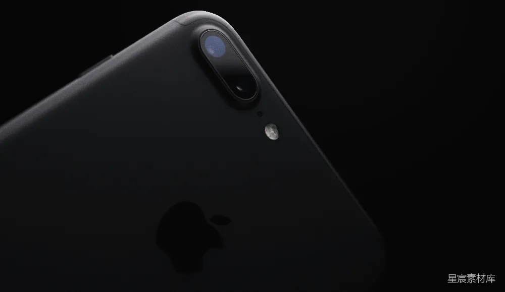 高清摄影 苹果 手机 科技 产品展示 简约风格 iPhone背影特写