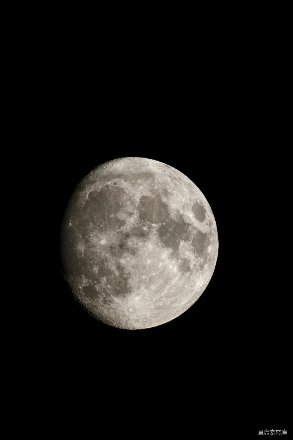 高清摄影 月亮 夜景 自然 宁静 天文 月球的静谧之美