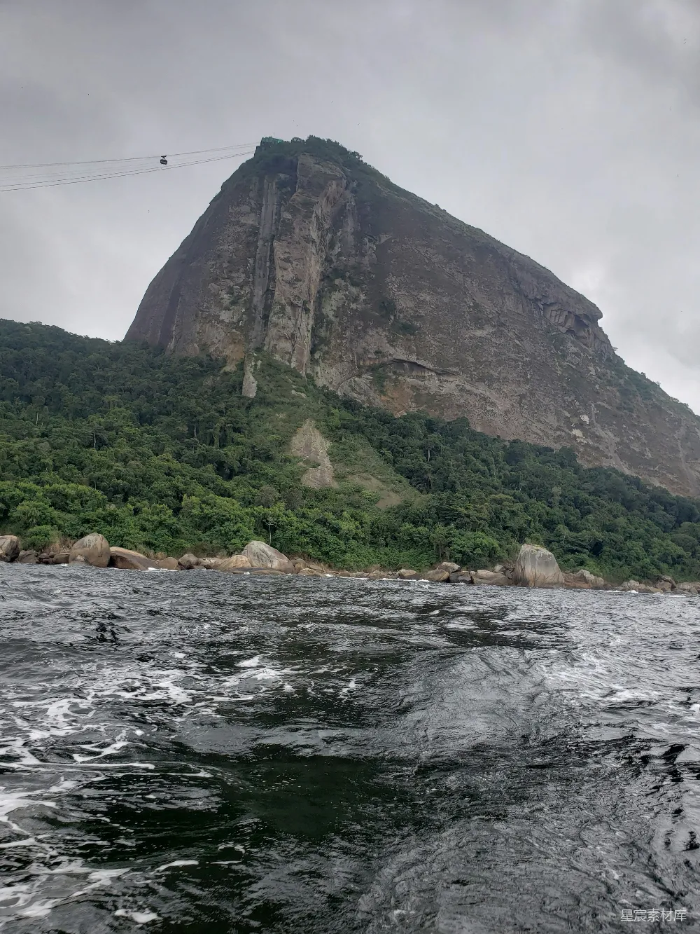高清摄影 自然风光 巴西 旅游景点 山景 海岸线 里约热内卢的糖面包山