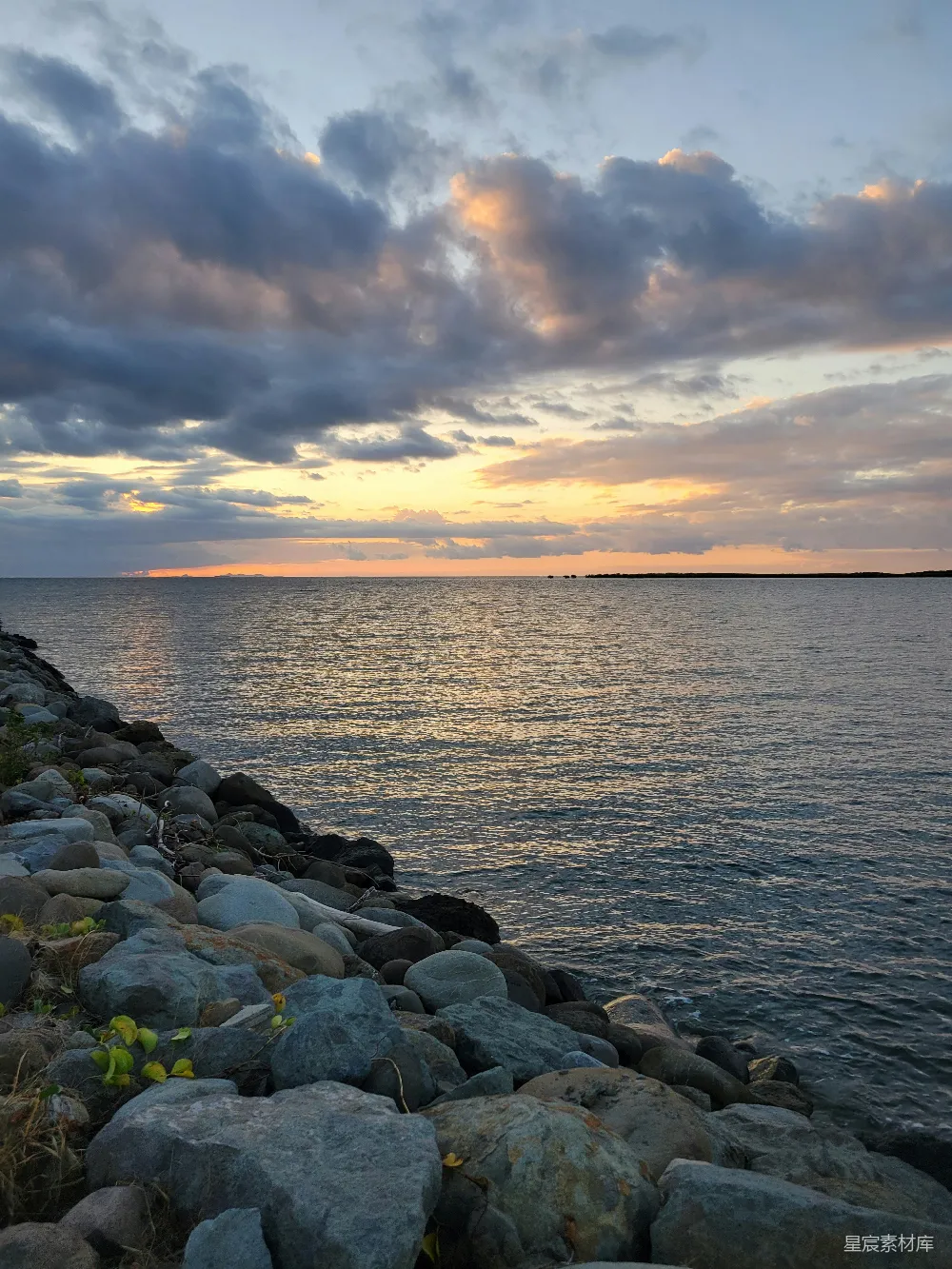 高清摄影 海岸 日落 自然风光 宁静 美景 海岸日落