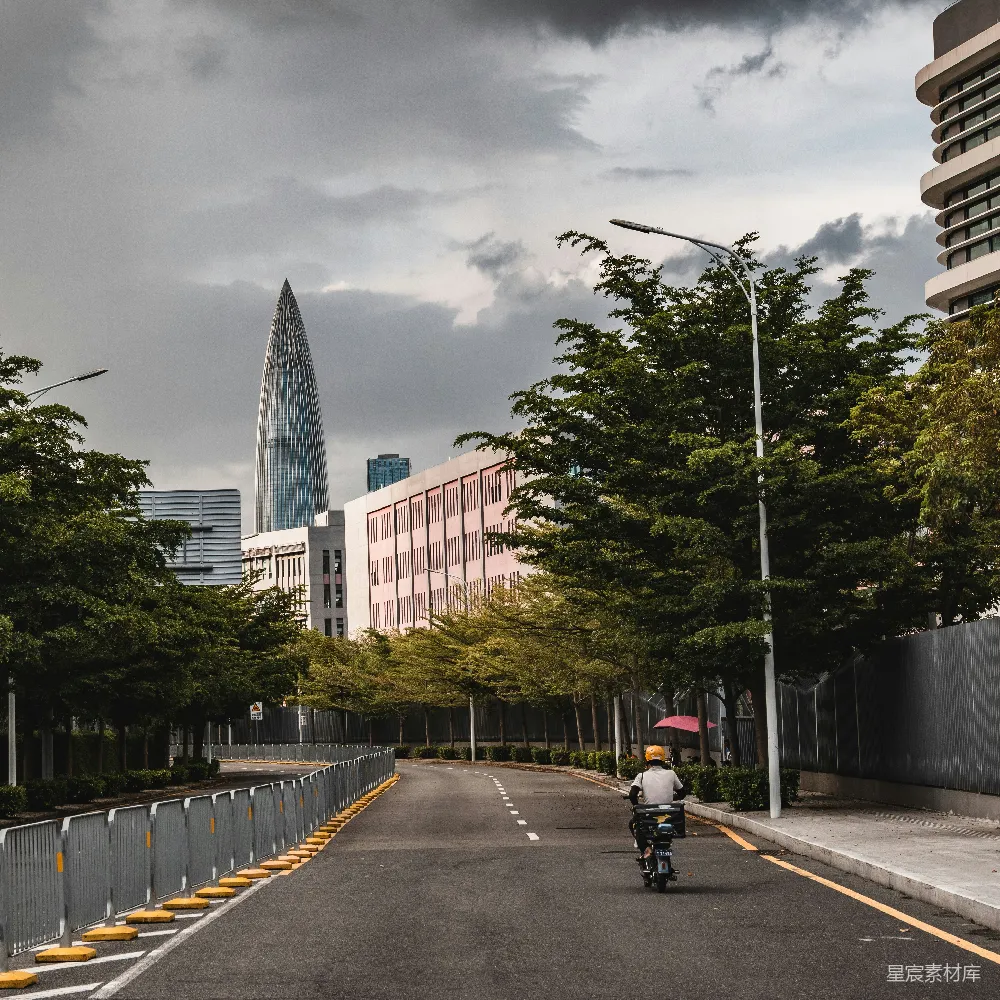 高清摄影 城市景观 摩登建筑 街道场景 自然与建筑的结合 日常生活 现代都市中的宁静角落