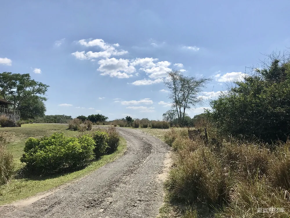 高清摄影 乡村 自然 道路 风景 户外 非洲乡村小路
